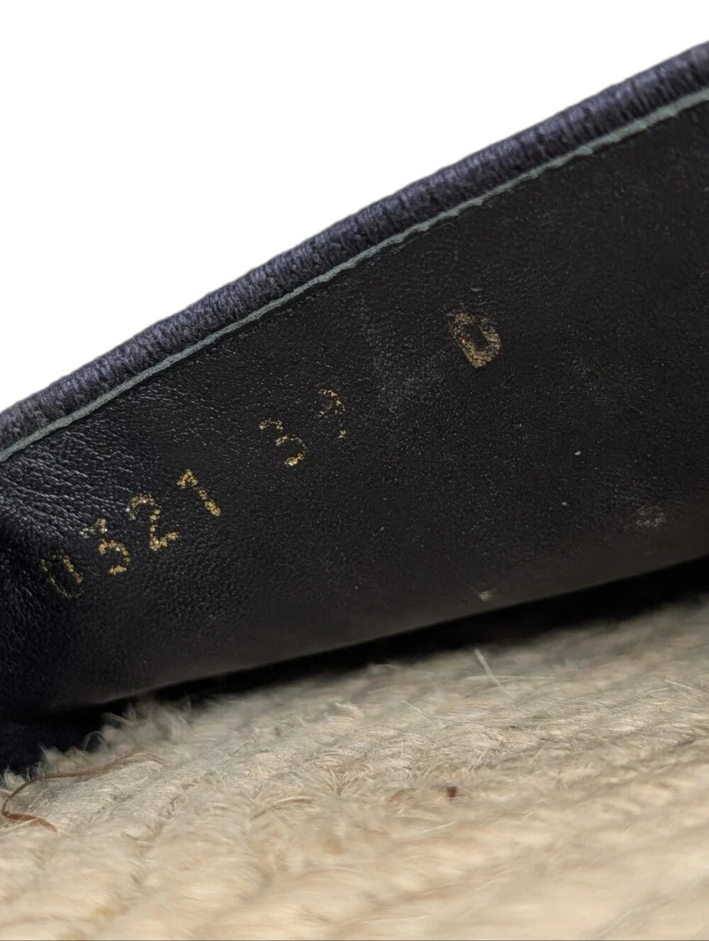 Dior authentic espadrille